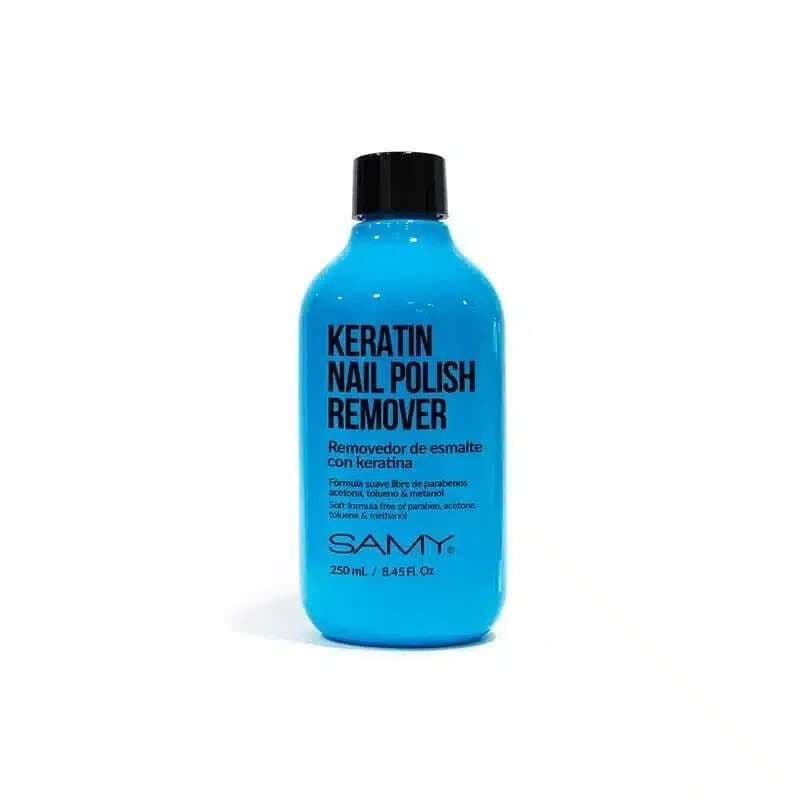 SAMY Removedor De Esmalte Con Keratina 250ml