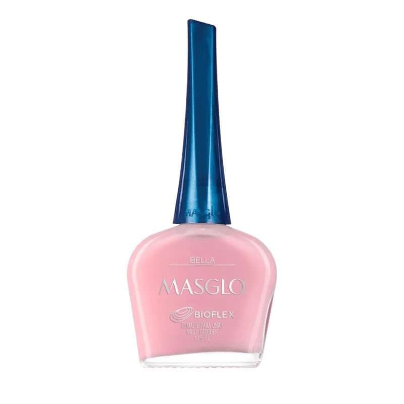 MASGLO Bella Esmalte Tradicional Translucido Gama Rosado 13,5ml