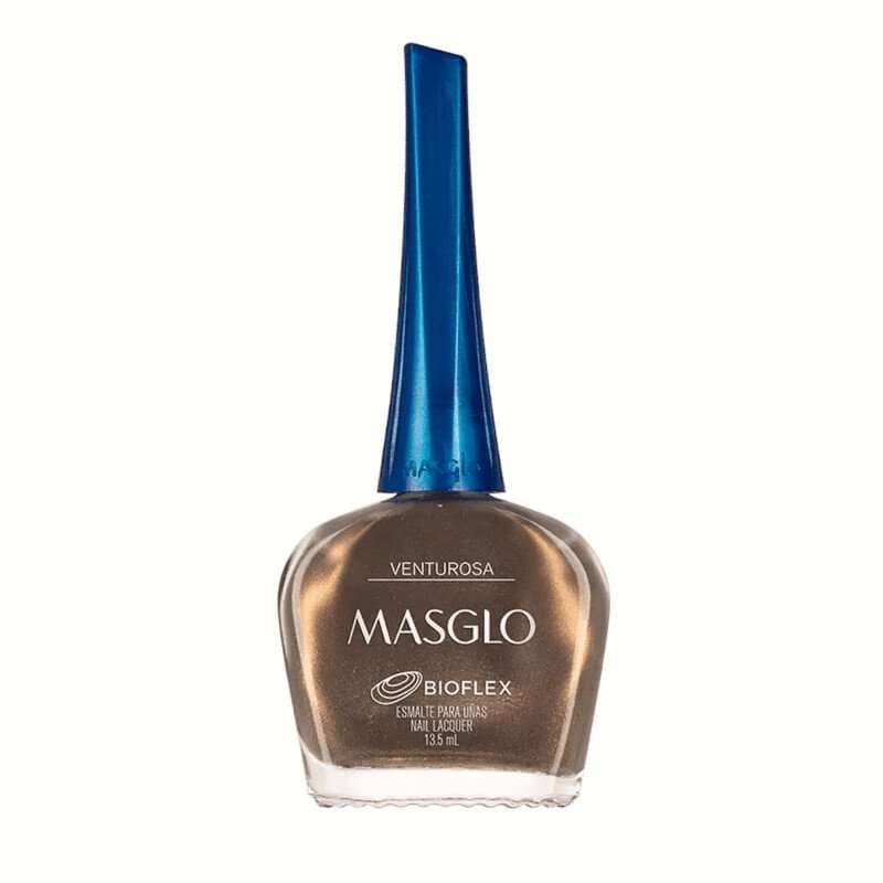 MASGLO Venturosa Esmalte Tradicional Perlado Gama Marron 13,5ml