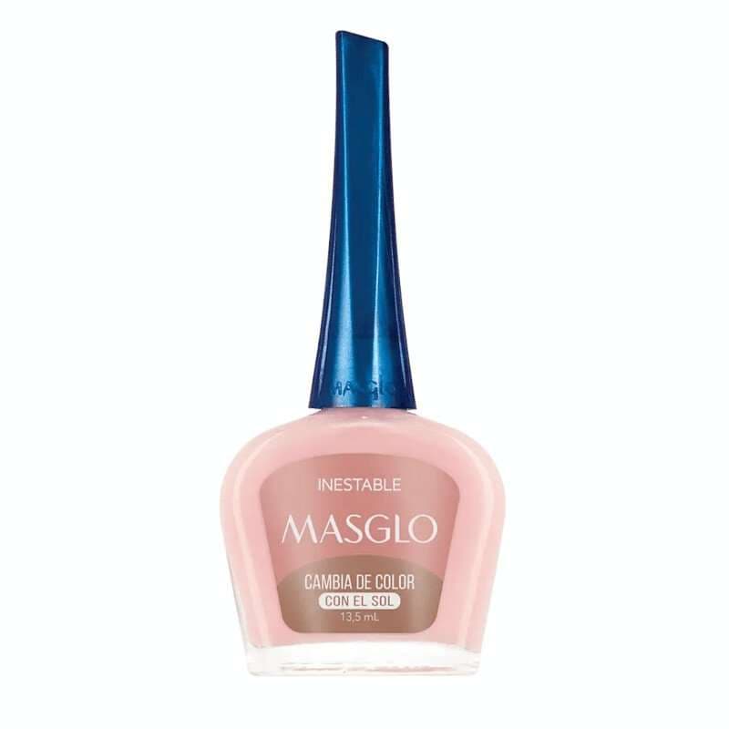 MASGLO Inestable Esmalte Tradicional Fotocromatico Gama Rosada 13,5ml