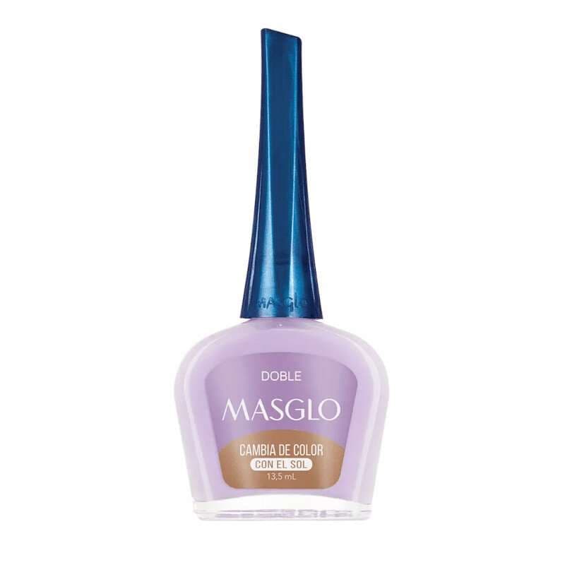 MASGLO Doble Esmalte Tradicional Fotocromatico Gama Violeta 13,5ml