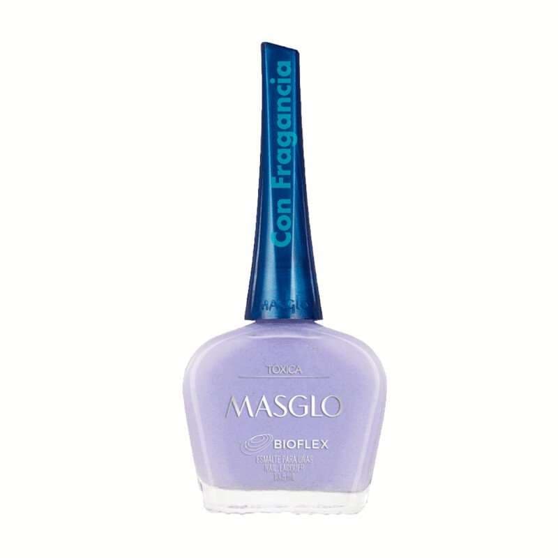 MASGLO Toxica Esmalte Tradicional Cremoso Gama Azul 13,5ml