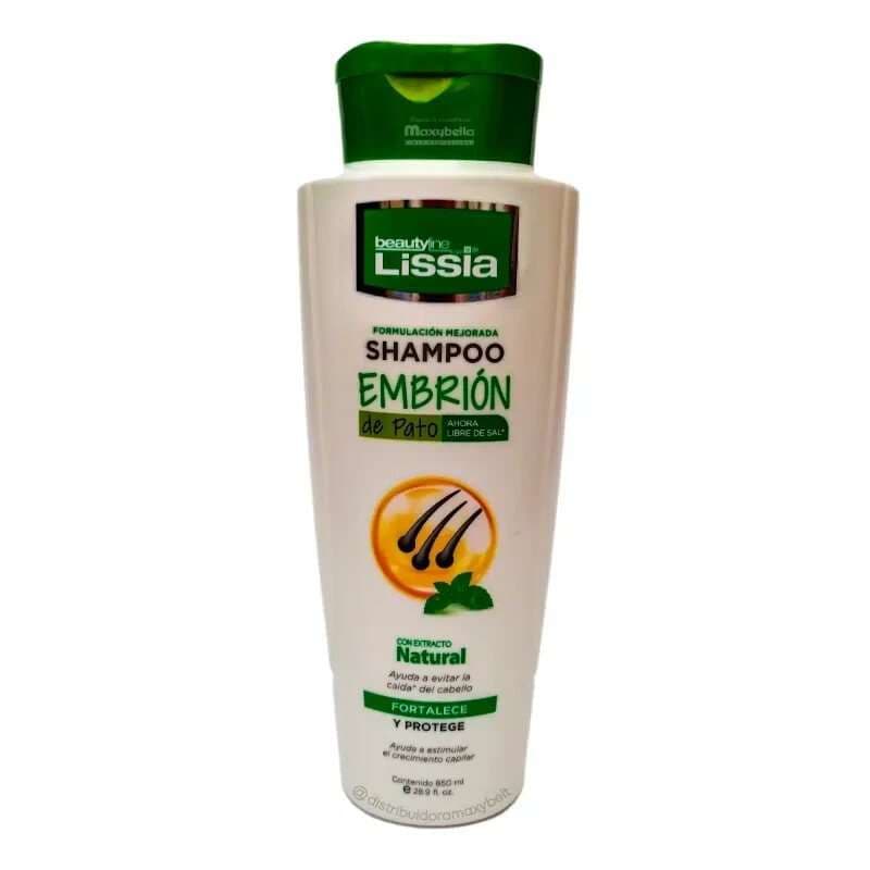 LISSIA Shampoo Embrión De Pato 850ml