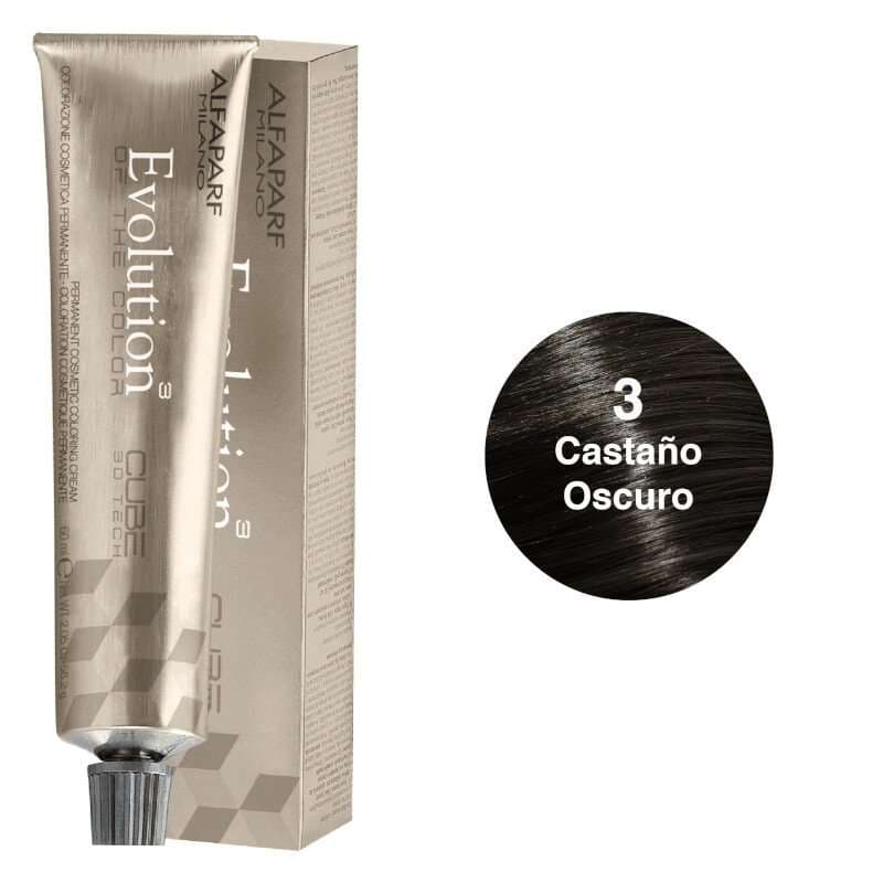 ALFAPARF Evolution Tinte Tono 3 Castaño Oscuro
