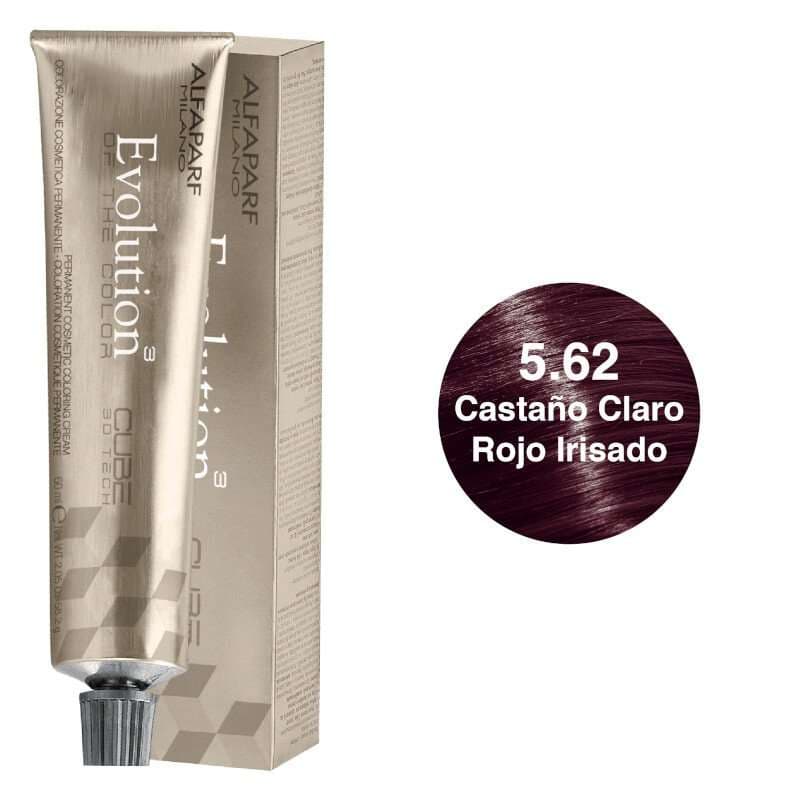 ALFAPARF Evolution Tinte Tono 5.62 Castaño Claro Rojo Irisado