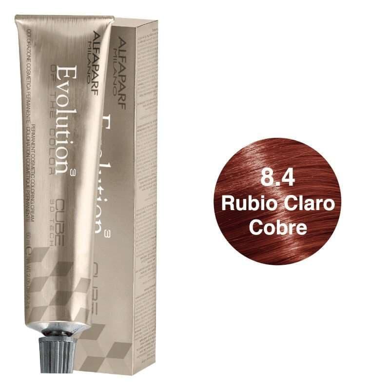 ALFAPARF Evolution Tinte Tono 8.4 Rubio Claro Cobre