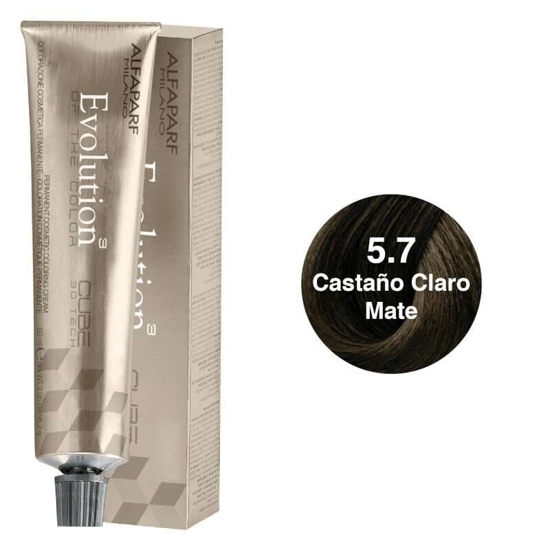 ALFAPARF Evolution Tinte Tono 5.7 Castaño Claro Mate