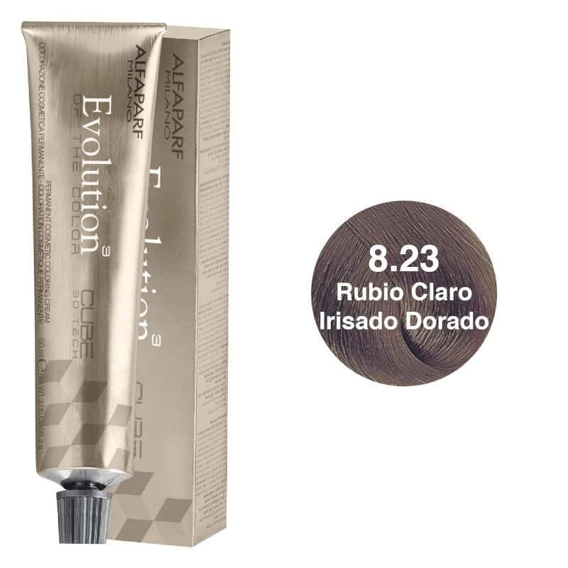 ALFAPARF Evolution Tinte Tono 8.23 Rubio Claro Irisado Dorado