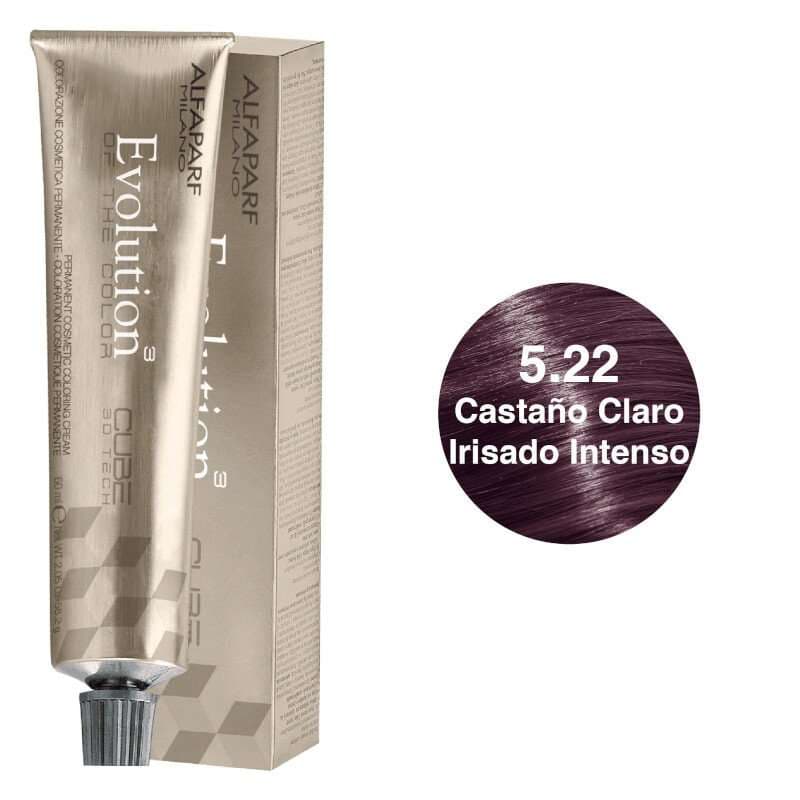 ALFAPARF Evolution Tinte Tono 5.22 Castaño Claro Irisado Intenso