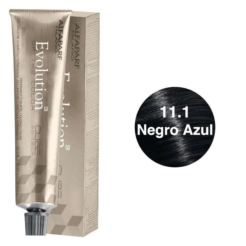 ALFAPARF Evolution Tinte Tono 1.11 Negro Azul