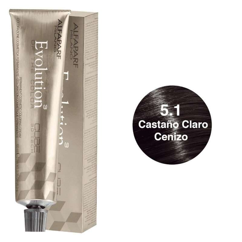 ALFAPARF Evolution Tinte Tono 5.1 Castaño Claro Ceniza