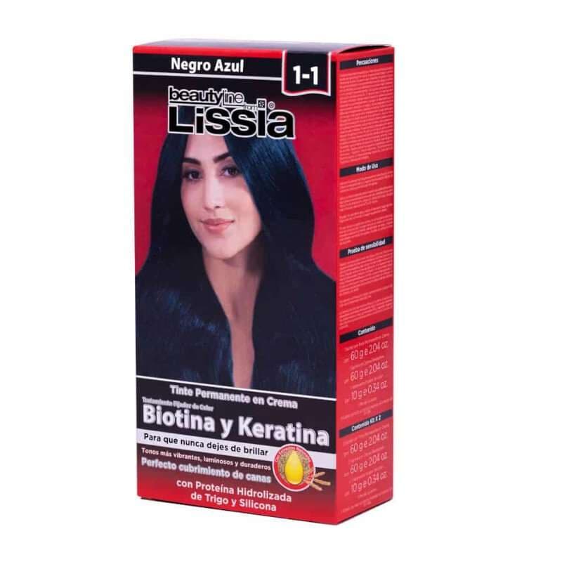 LISSIA Tinte En Crema Negro Azul 1-1 - imagen 2