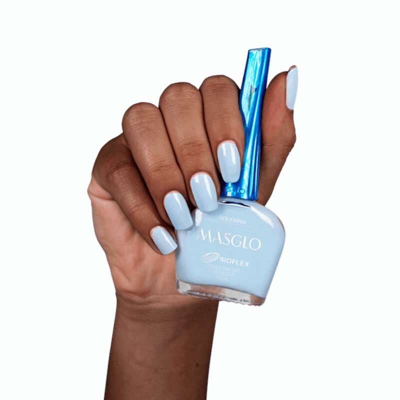 MASGLO Solidaria Esmalte Tradicional Cremoso Gama Azul 13,5ml - imagen 4