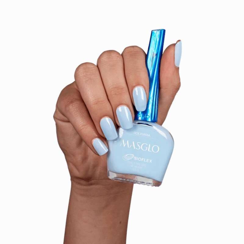 MASGLO Solidaria Esmalte Tradicional Cremoso Gama Azul 13,5ml - imagen 3