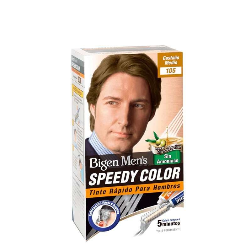 BIGEN Tinte Mens Speedy Color 105 Castaño Medio
