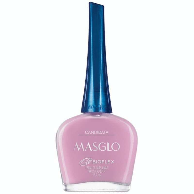 MASGLO Candidata Esmalte Tradicional Cremoso Gama Rosado 13,5ml