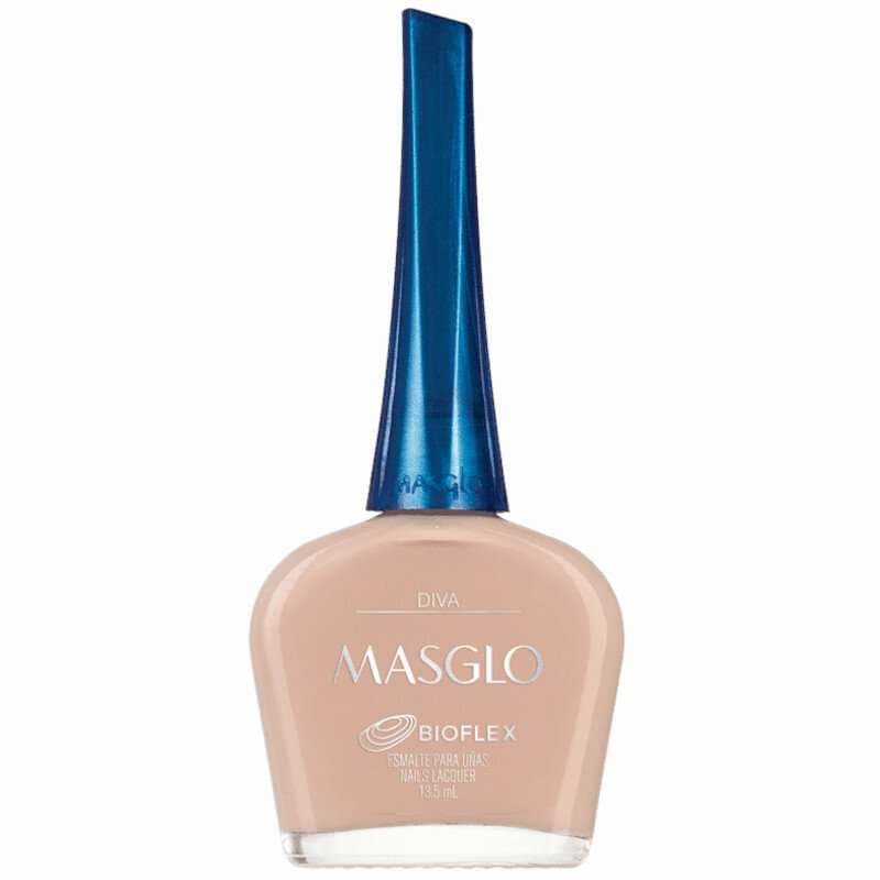 MASGLO Diva Esmalte Tradicional Cremoso Gama Marron 13,5ml