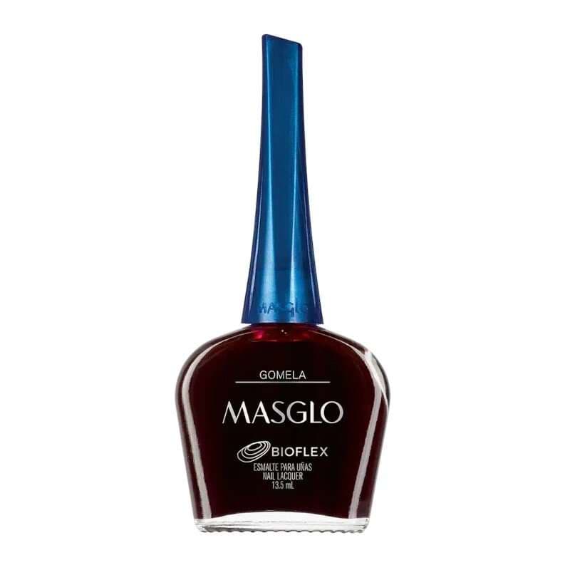 MASGLO Gomela Esmalte Tradicional Cremoso Gama Rojo 13,5ml