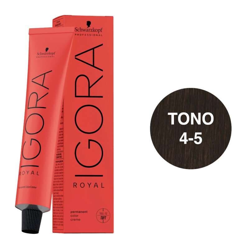 SCHWARZKOPF Igora Royal Tono 4-5 Castaño Medio Dorado 60mL