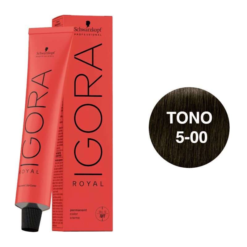 SCHWARZKOPF Igora Royal Tono 5-00 Castaño Claro Natural Intenso 60mL