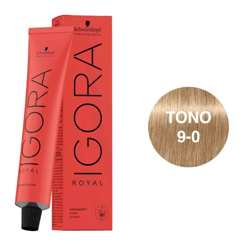SCHWARZKOPF Igora Royal Tono 9-0 Rubio Muy Claro Natural 60mL