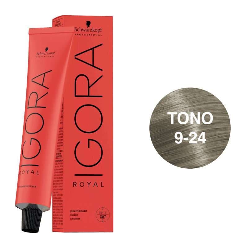 Igora Royal Tono 9-24 Rubio Muy Claro Ceniza Beige 60mL