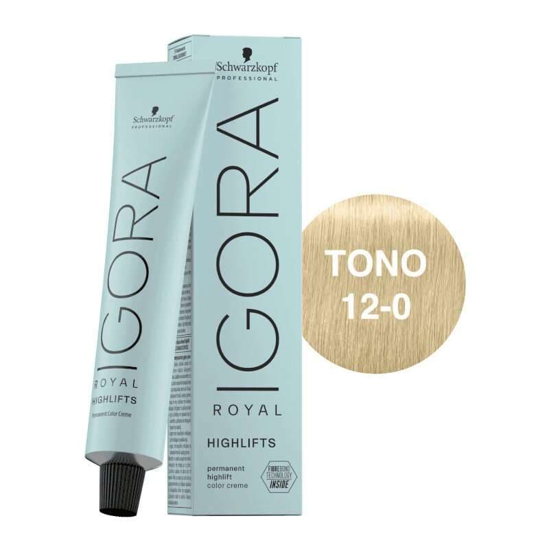 SCHWARZKOPF Igora Royal Highlifts Tono 12-0 Super Aclarante Natural 60ml