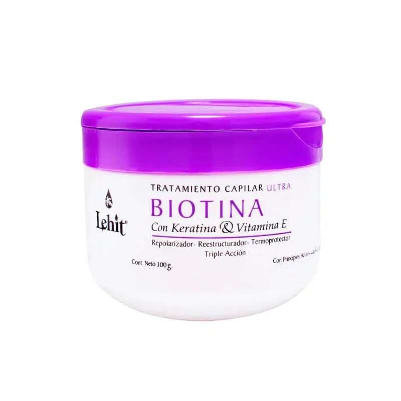 LEHIT Biotina Tratamiento – Triple Acción 300g