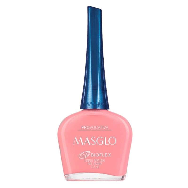 MASGLO Provocativa Esmalte Tradicional Cremoso Gama Rosado 13,5ml