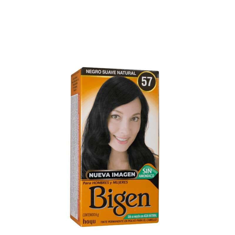 BIGEN Tinte 57 Negro Suave Natural 6g