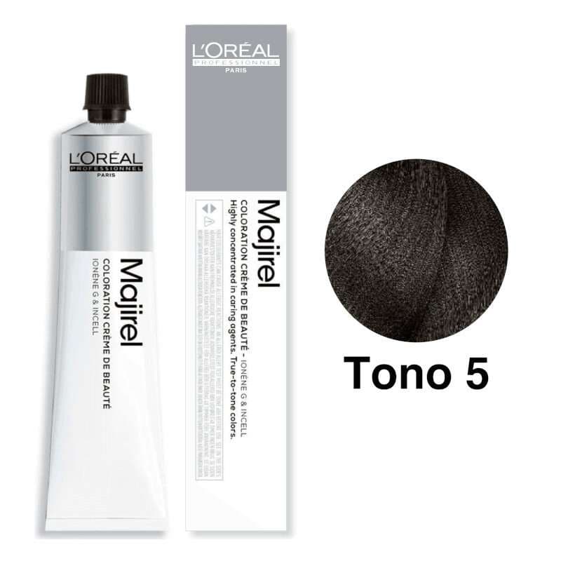 L'Oréal Professionnel Tinte Majirel Tono 5 Castaño Claro 50mL