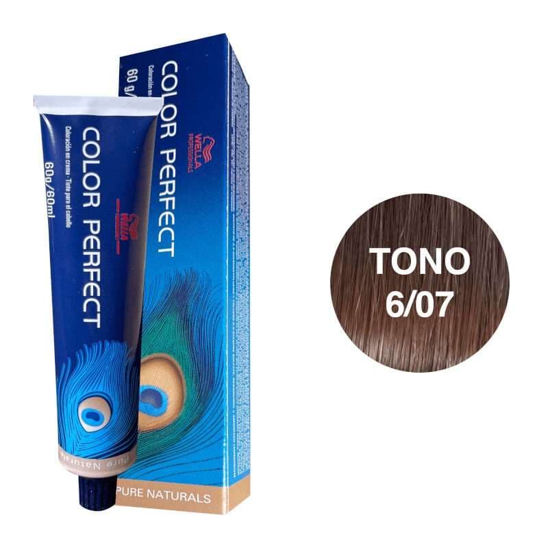 WELLA Tinte Color Perfect Tono 6/07 60ml