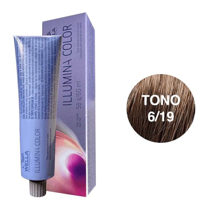 WELLA Tinte Illumina Color Tono 6/19 60ml