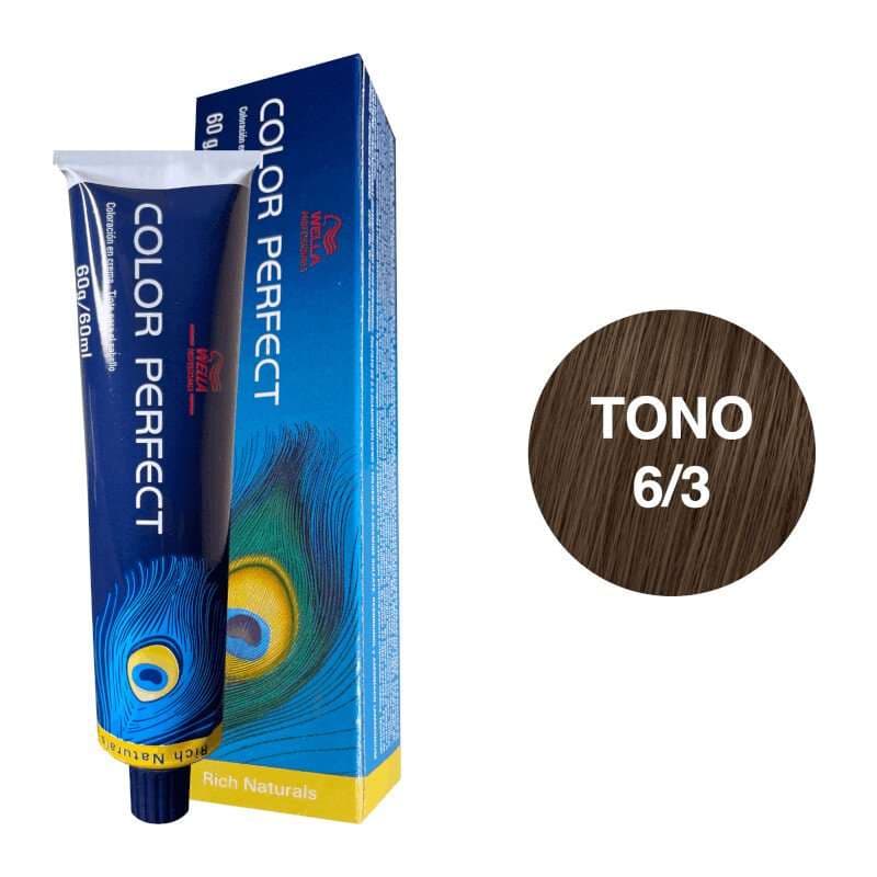 WELLA Tinte Color Perfect Tono 6/3 60ml
