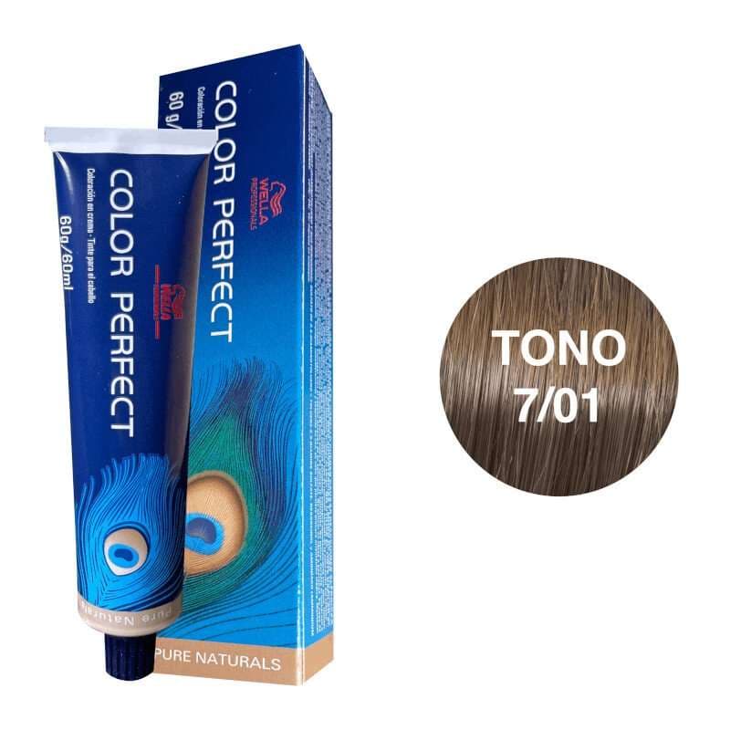 WELLA Tinte Color Perfect Tono 7/01 60ml
