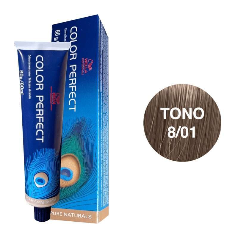WELLA Tinte Color Perfect Tono 8/01 60ml