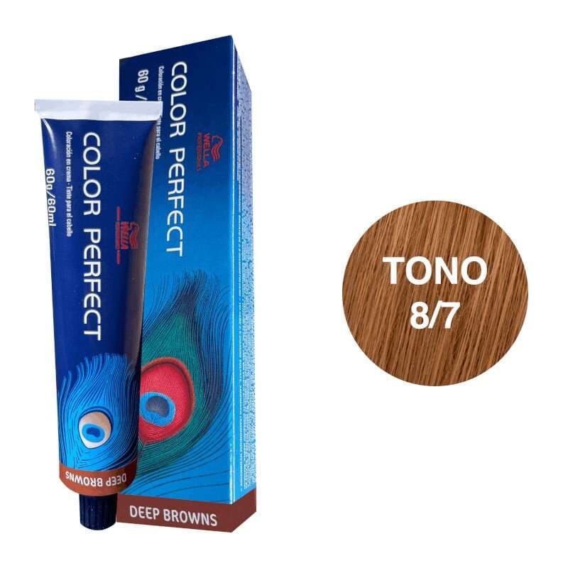 WELLA Tinte Color Perfect Tono 8/7 60ml