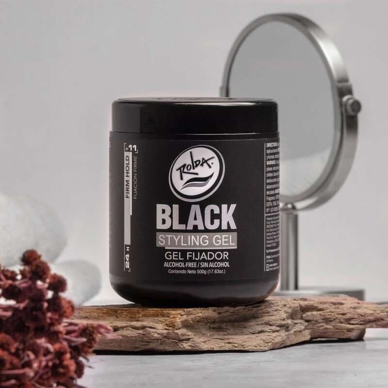 ROLDA Gel Fijador Black Fashion 500g