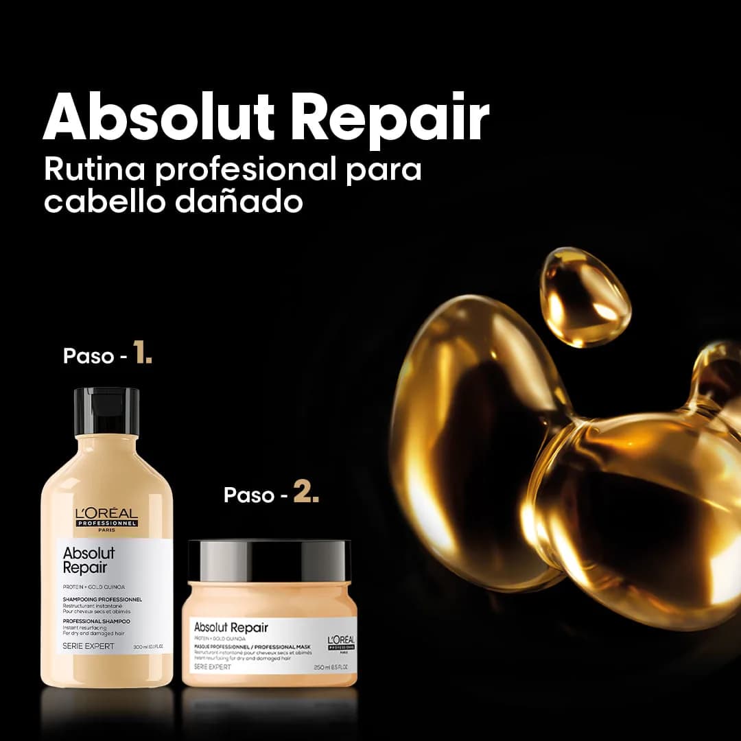 LOREAL Professionnel Kit Absolut Repair + Cosmetiquera - imagen 2