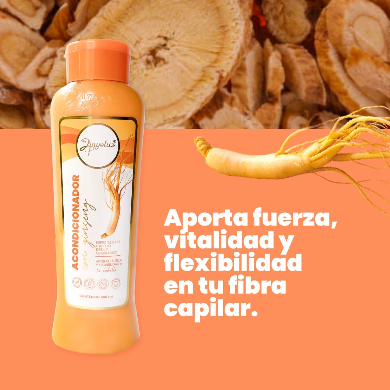 Anyeluz Acondicionador con Ginseng - imagen 2