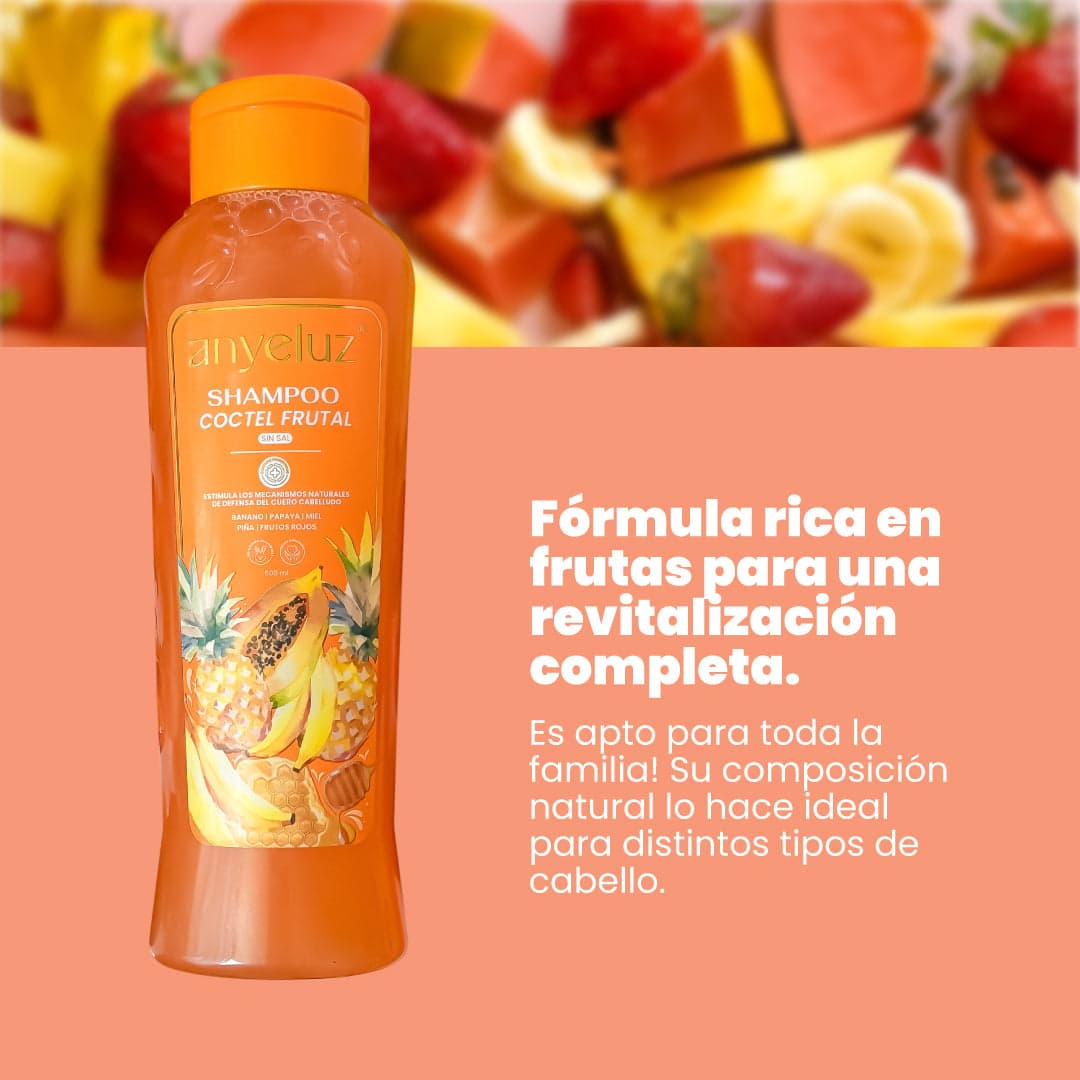 Anyeluz Shampoo Cóctel Frutal - imagen 2