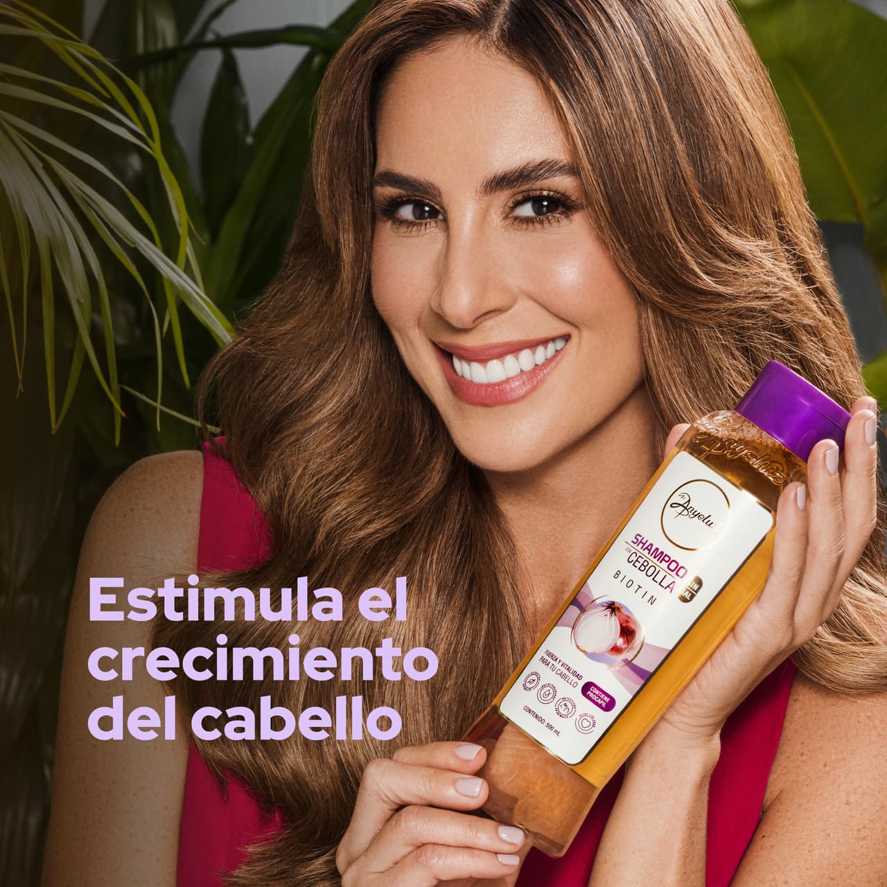 Anyeluz Shampoo con Cebolla 500ml - imagen 2