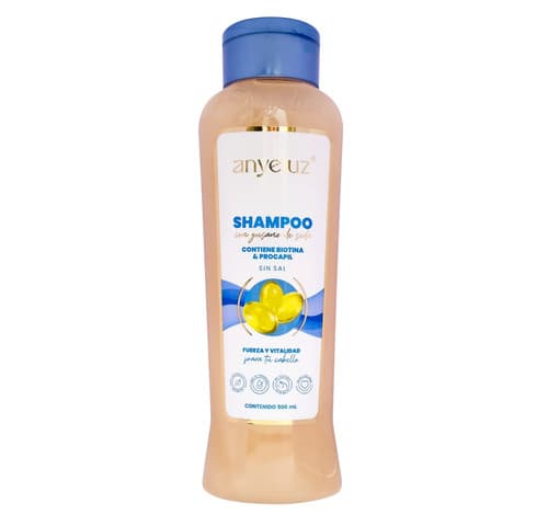 Anyeluz Shampoo con Gusano de Seda 500ml