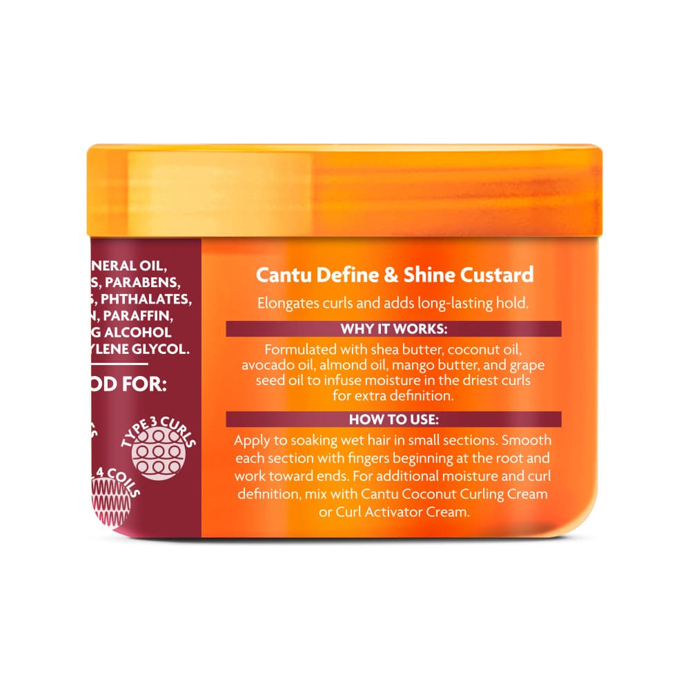 Cantu Define & Shine Custard 354ml - imagen 3