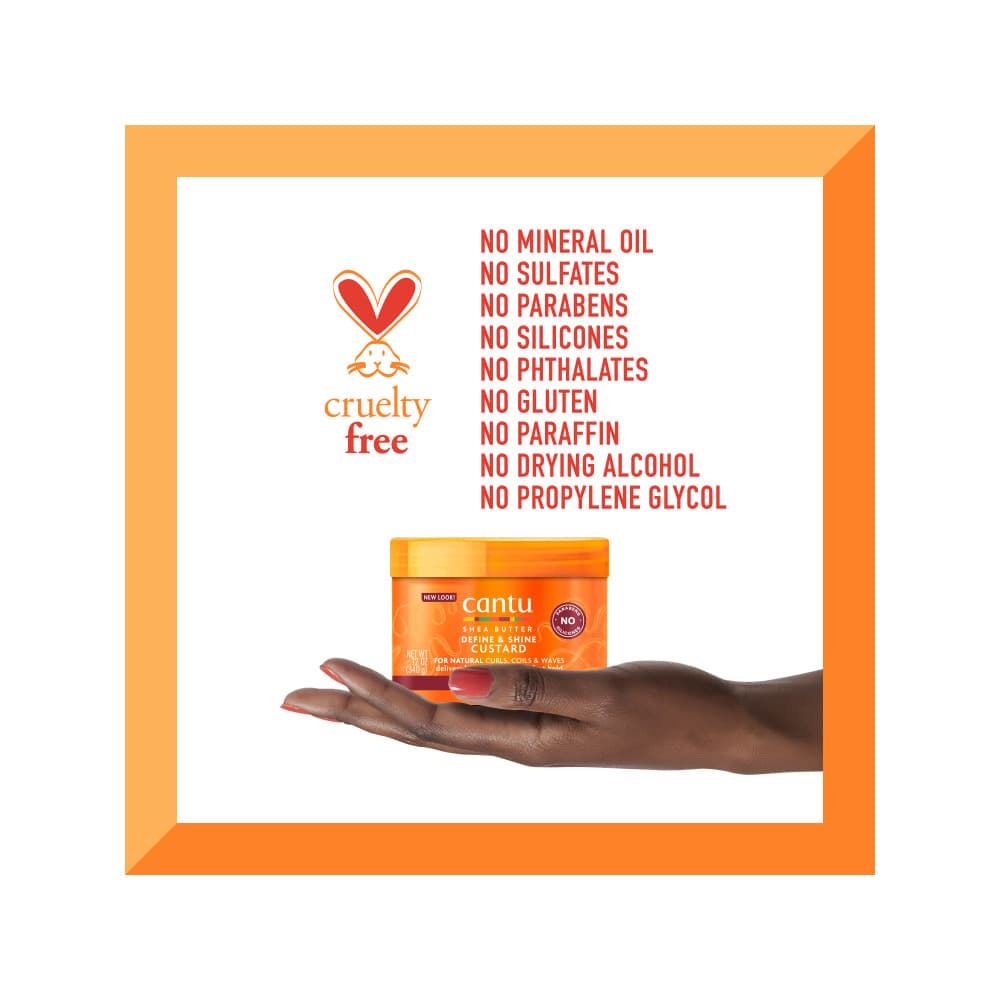 Cantu Define & Shine Custard 354ml - imagen 4