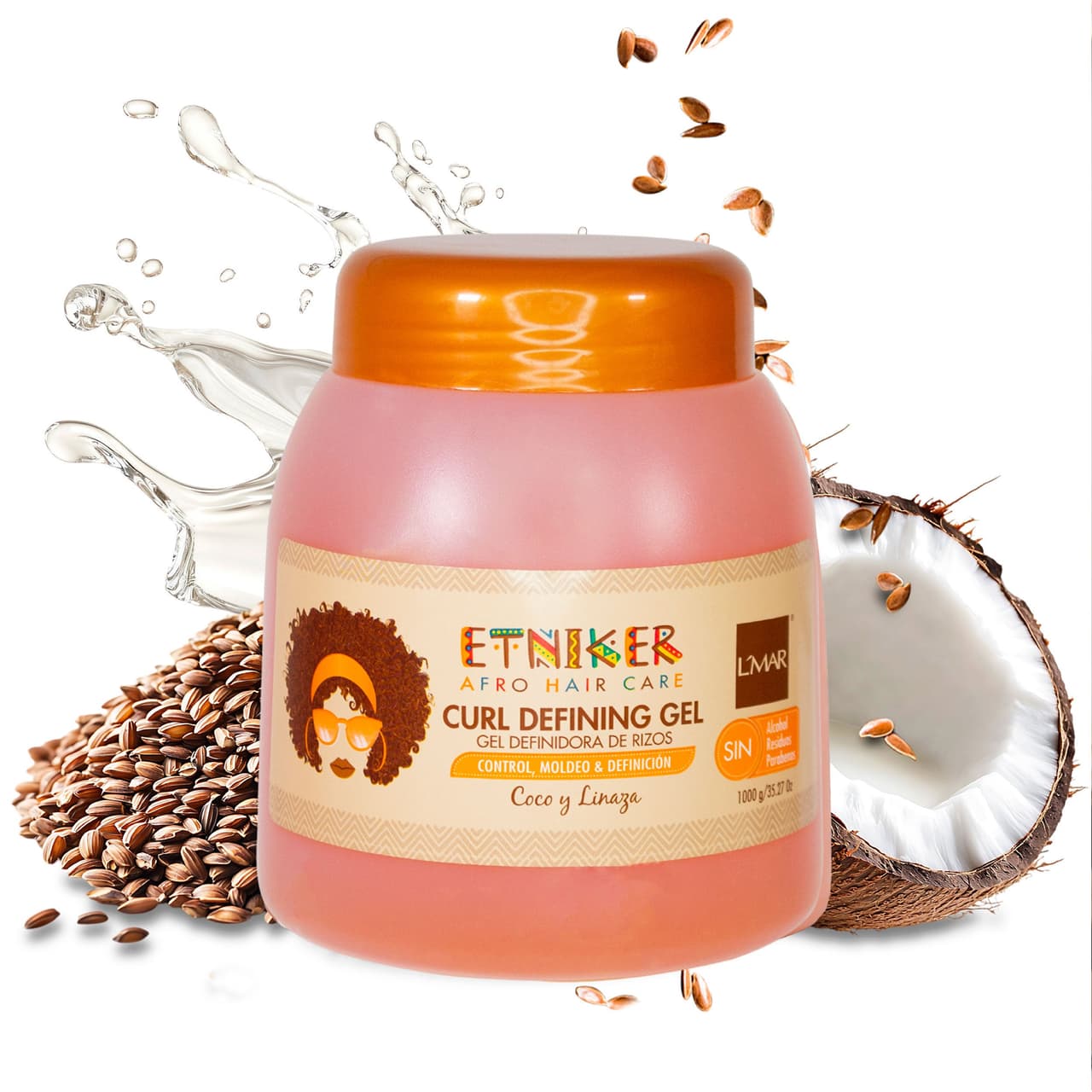 Etniker Curl Defining Gel 300g - imagen 4 - imagen 4