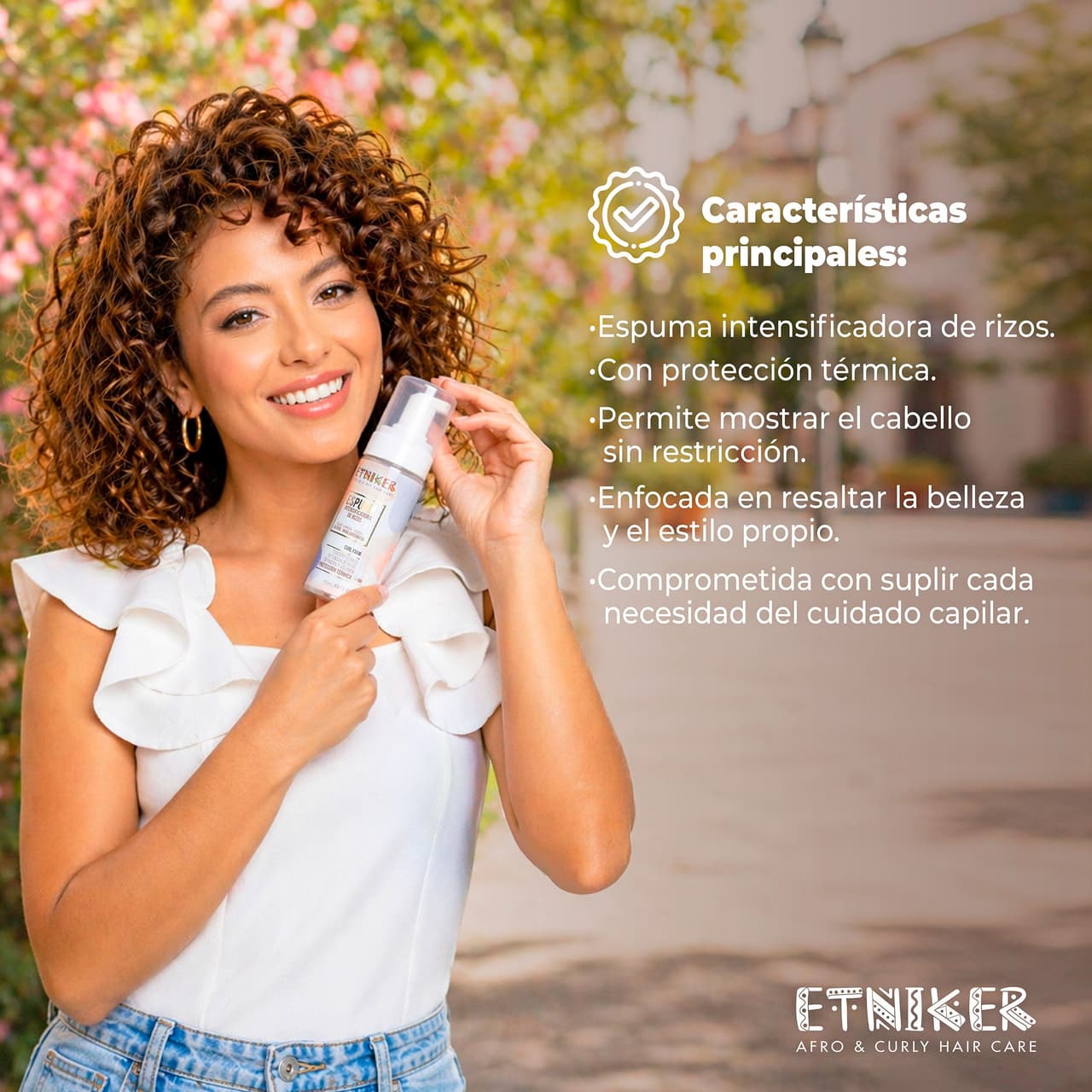 Etniker Espuma Intensificadora De Rizos 150ml - imagen 4 - imagen 4