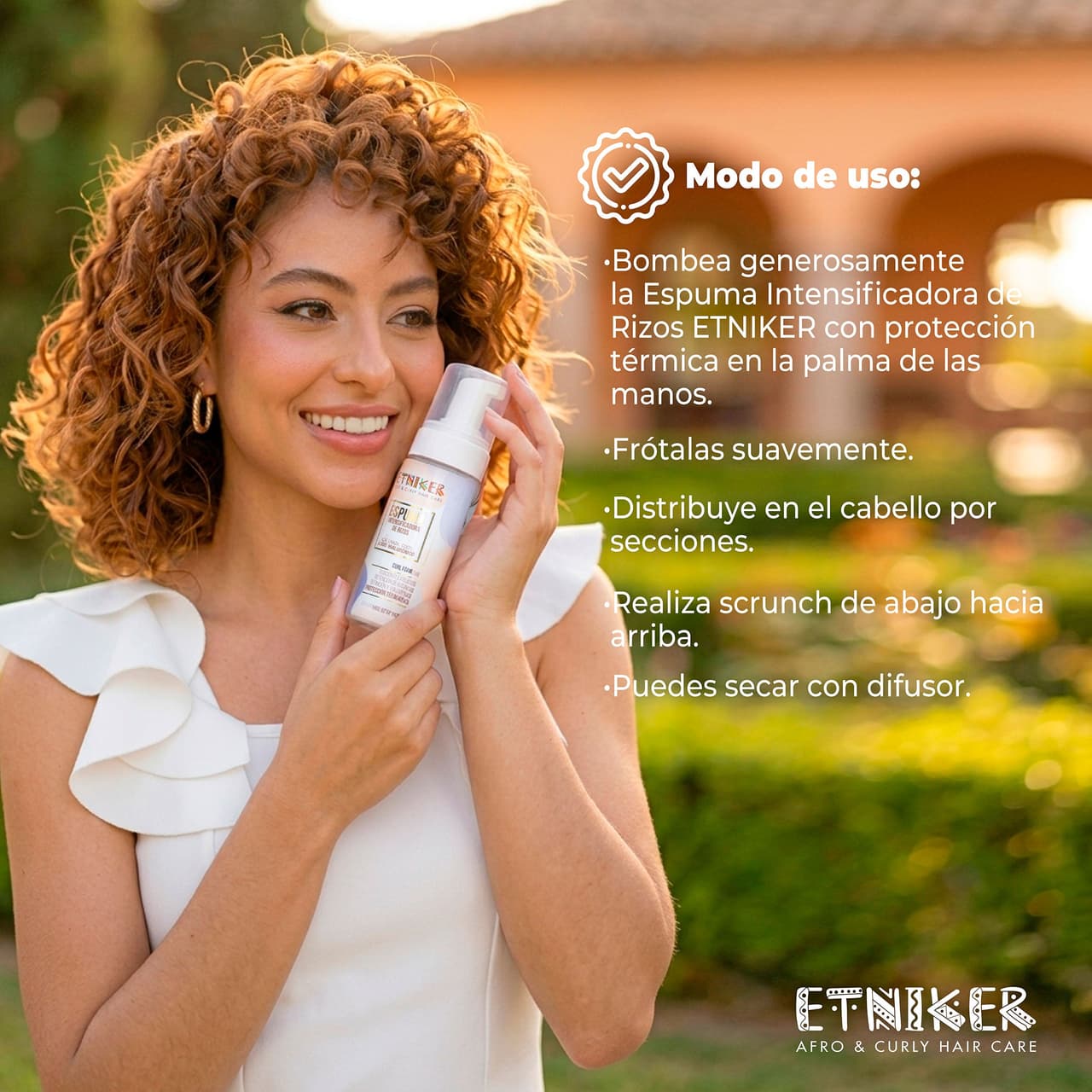 Etniker Espuma Intensificadora De Rizos 150ml - imagen 5 - imagen 5