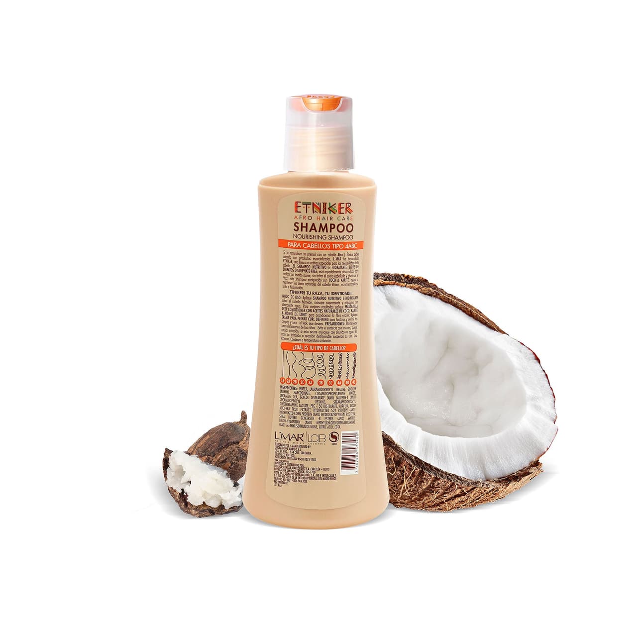 Etniker Shampoo Nutritivo e Hidratante 250ml - imagen 2 - imagen 2