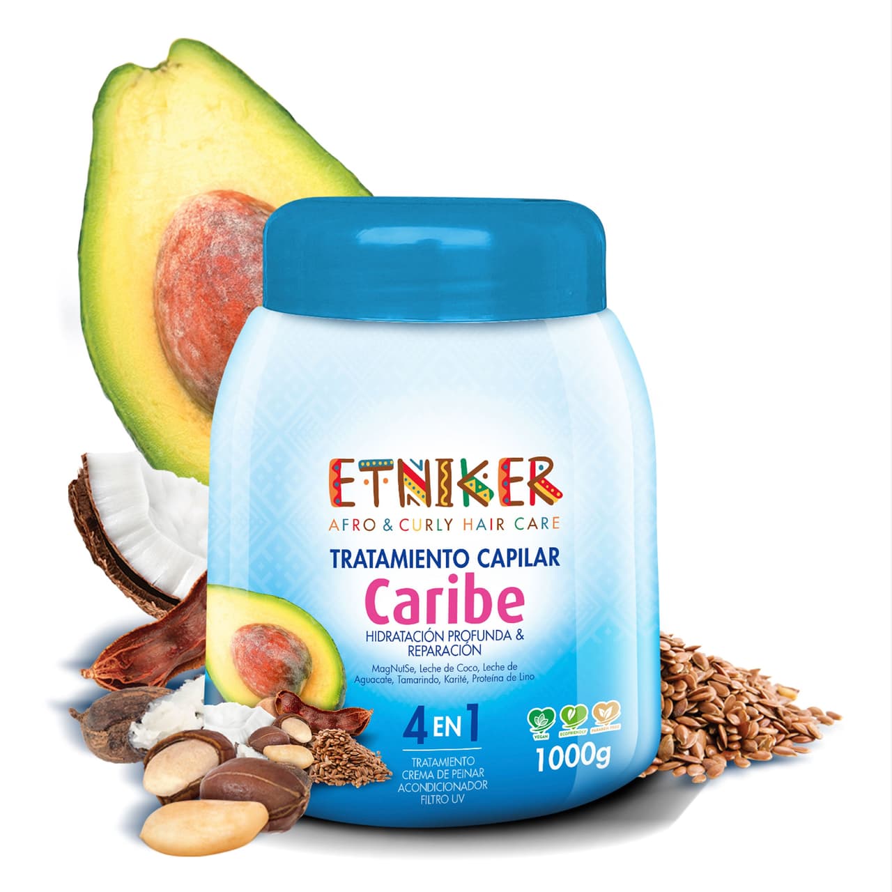 Etniker Tratamiento Capilar Caribe 1000g - imagen 2 - imagen 2